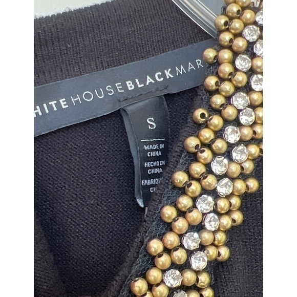 Whbm SLEEVELESS EMBELLISHED TOP. SIZE S - Picture 3 of 4